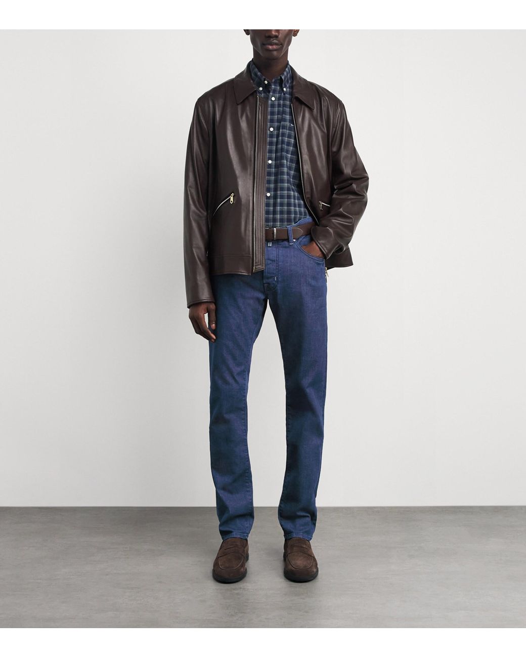Jacob Cohen Blue Bard Straight Jeans for men