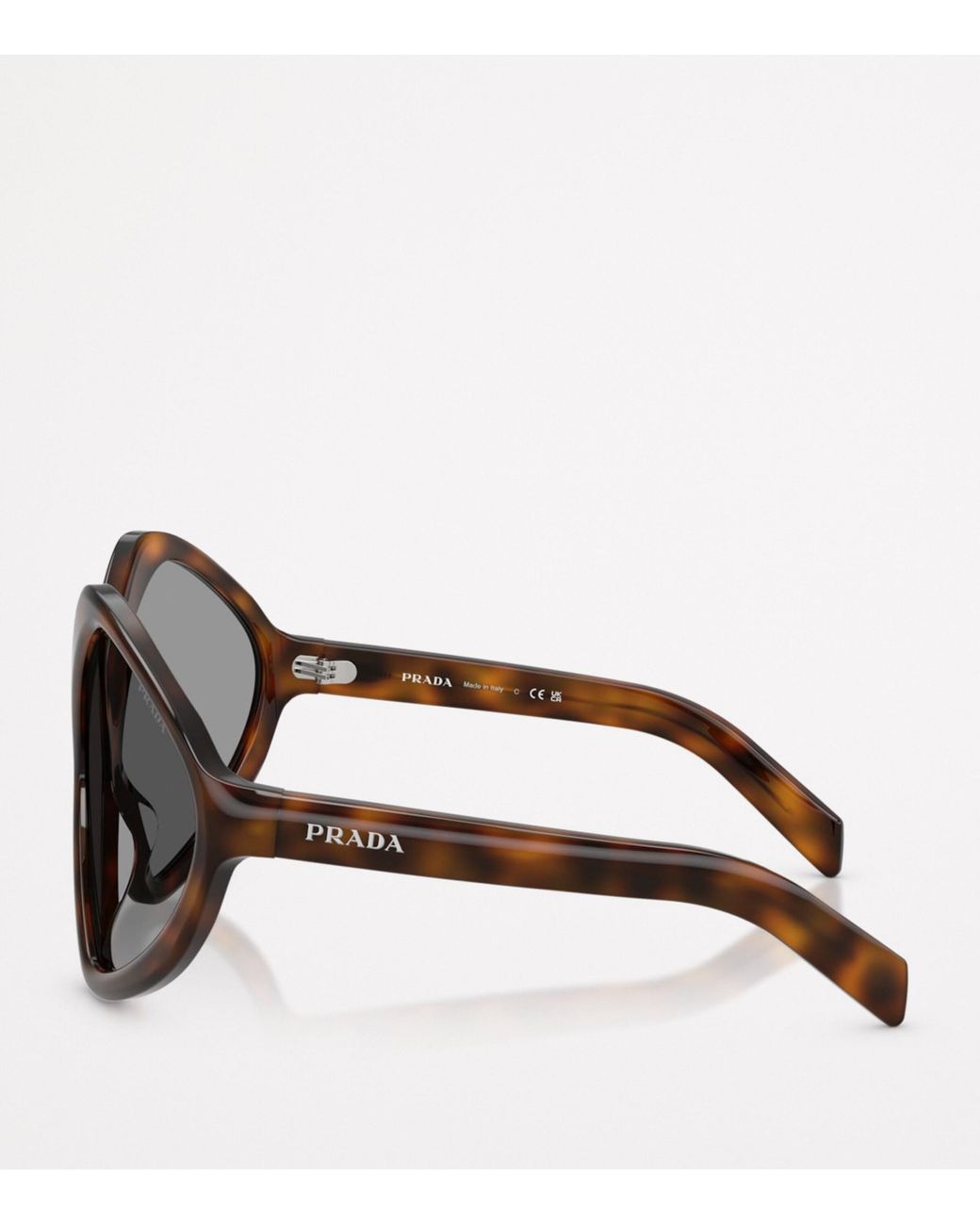 Prada Brown Acetate Pr B21S Sunglasses
