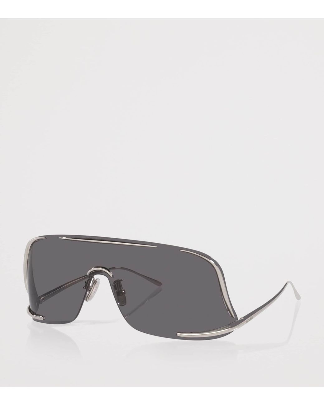 Loewe Gray Shield Mask Sunglasses