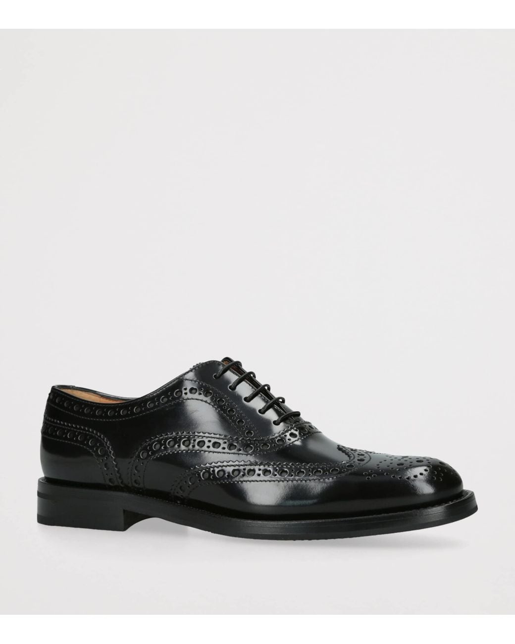 Church's Black Leather Burwood Brogues