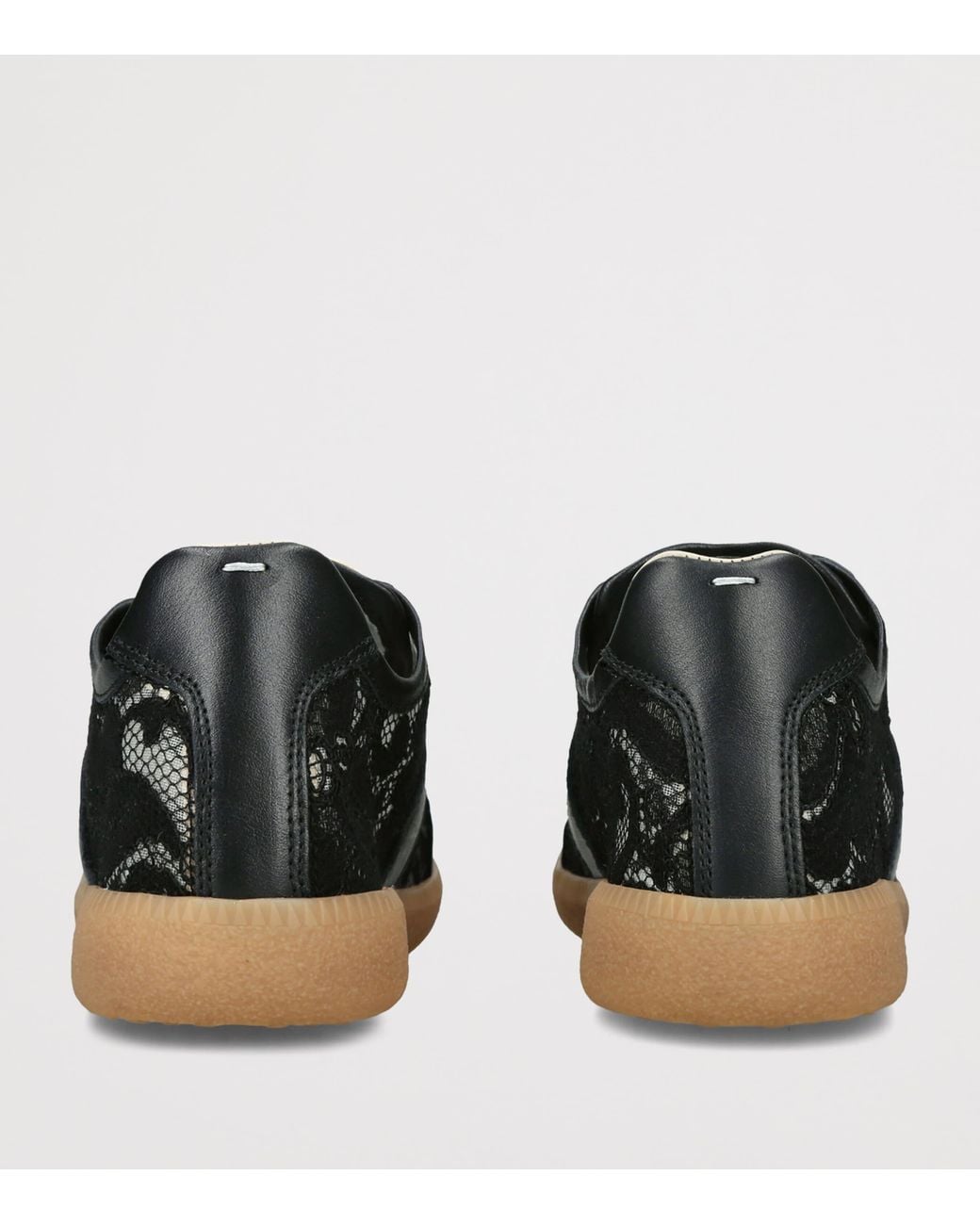 Maison Margiela Black Lace Replica Sneakers