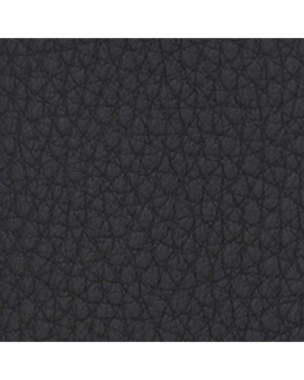 Saint Laurent Black Leather Cassandre Bifold Wallet for men