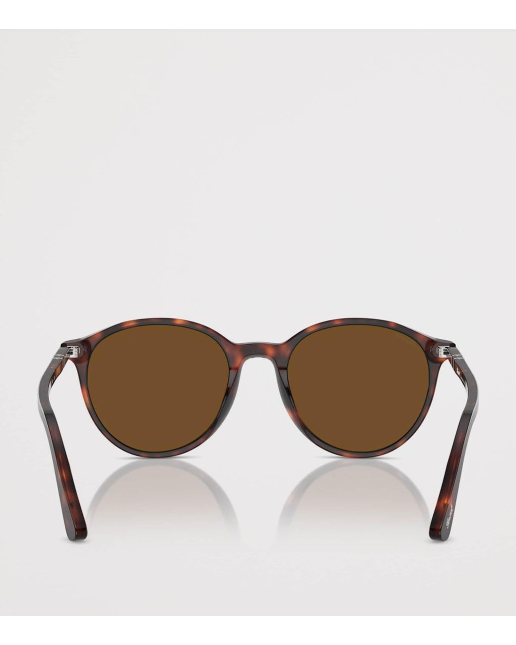 Persol Brown Round Phantos Sunglasses