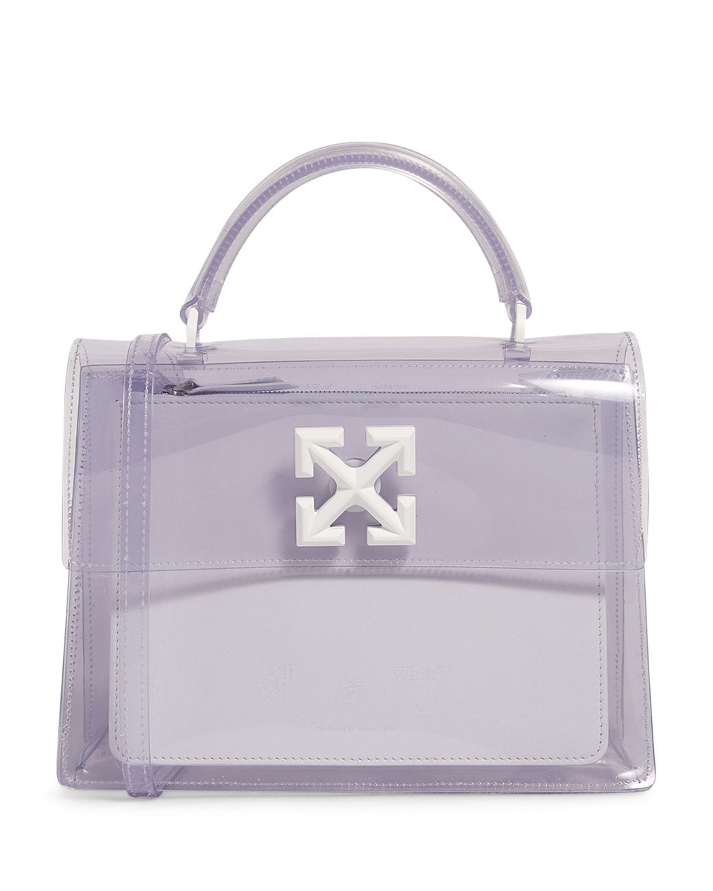 Off-White c/o Virgil Abloh Puzzle 2.8 Jitney Handbag in White