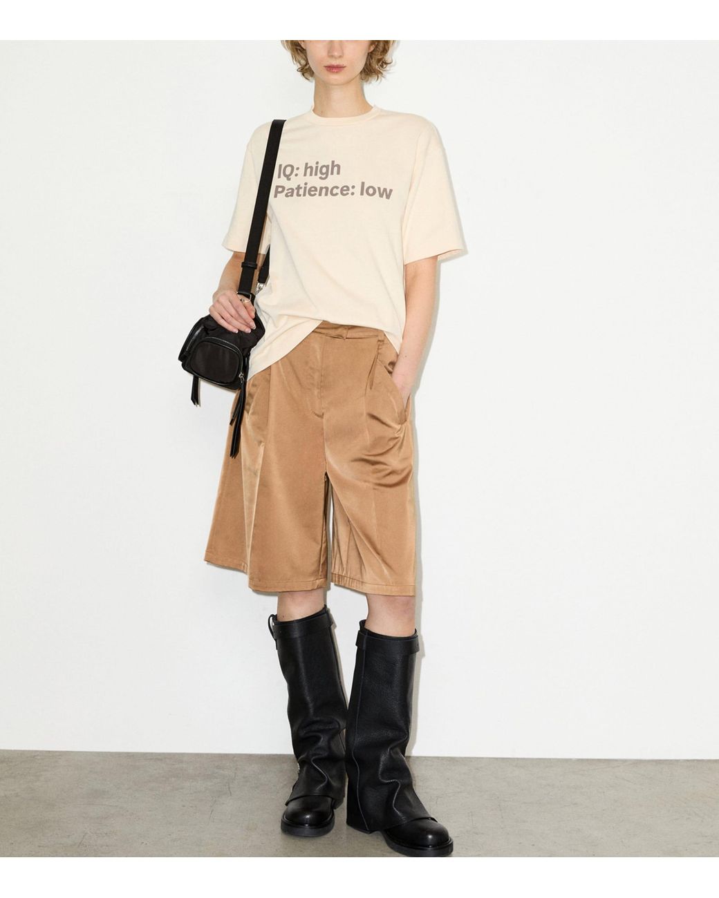 MAX&Co. Natural Cotton Graphic Print T-Shirt