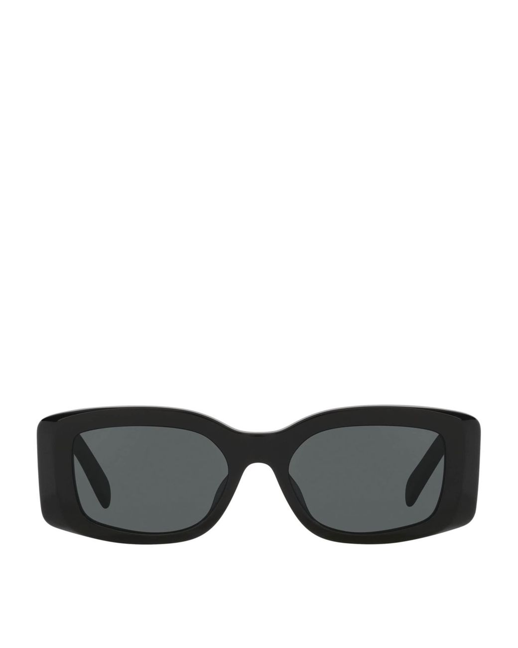Céline Black Squared Oval Triomphe Sunglasses