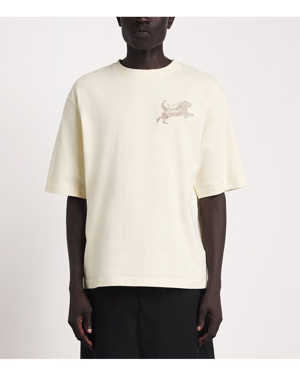 Jacquemus White Cotton The Rita T-Shirt for men