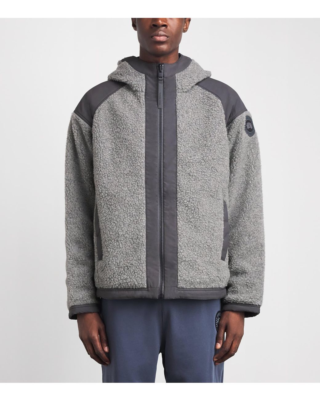 Canada Goose Gray Reversible Alberni Bomber Jacket for men