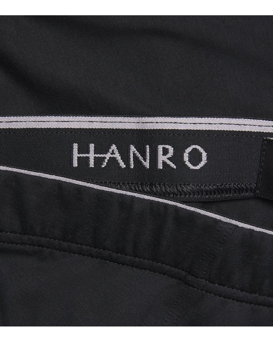 Hanro Black Cotton Superior Briefs for men