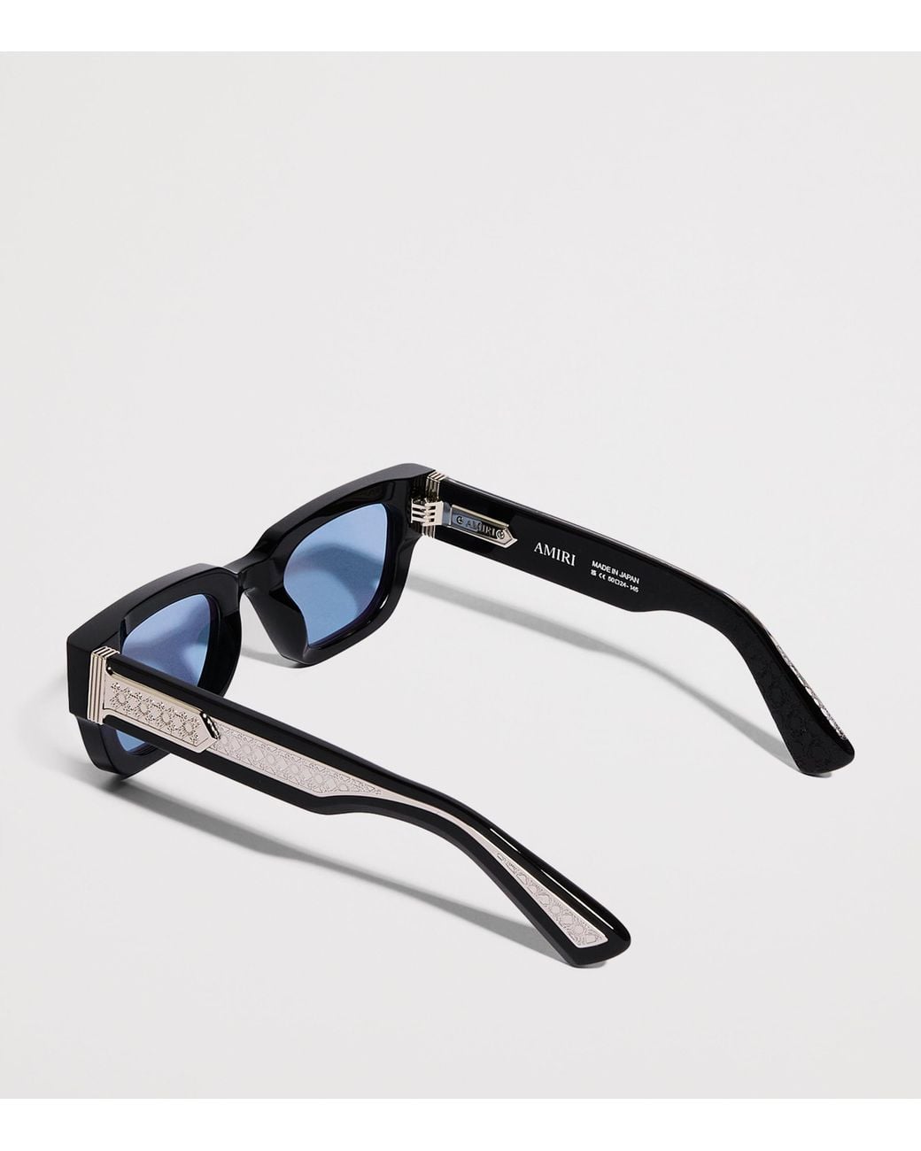 Amiri Black Venice Exposed Sunglasses for men