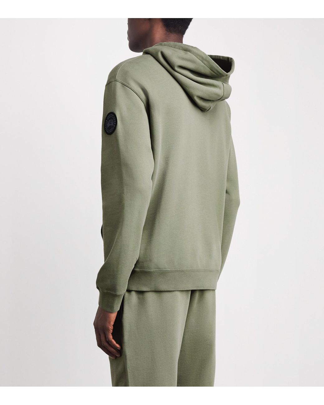 Canada Goose Green Organic Cotton Loon Hoodie for men