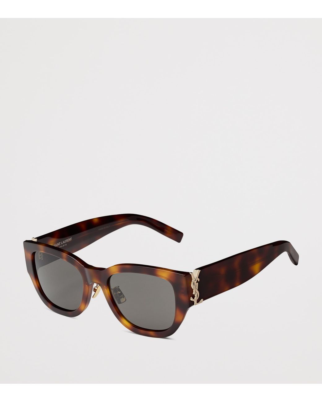 Saint Laurent Brown Square Sunglasses