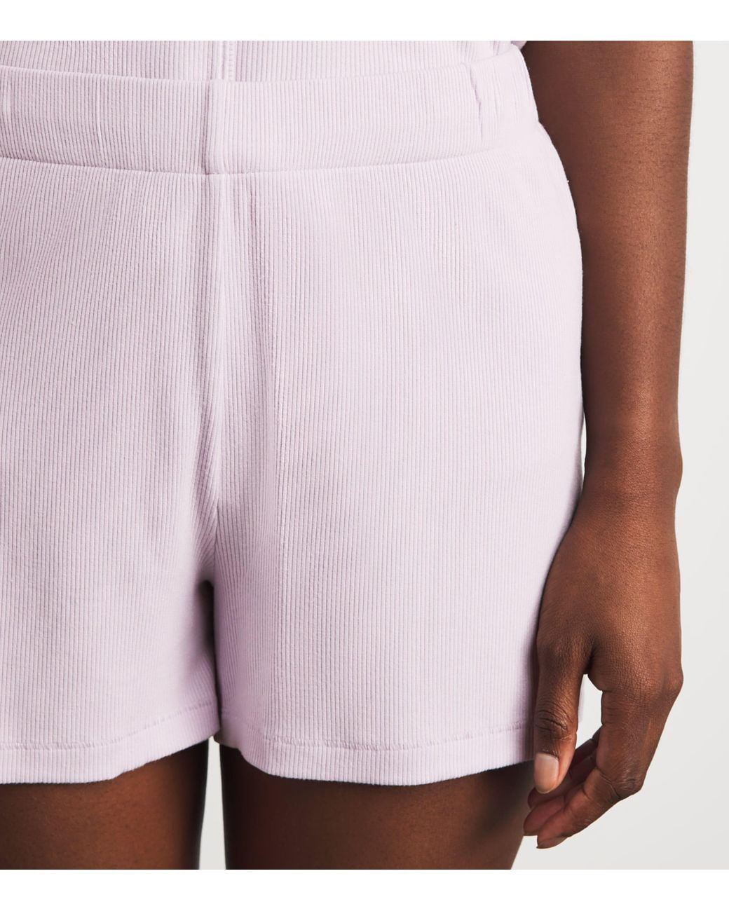 Skims Purple Soft Lounge Short Pyjamas