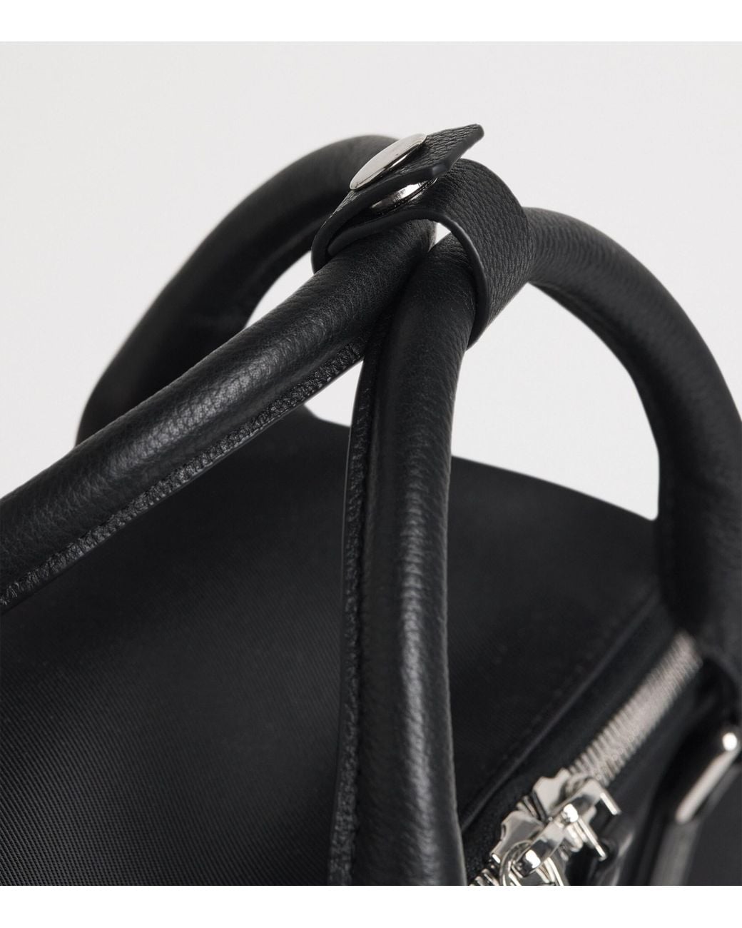 Harrods Black Nylon Backpack