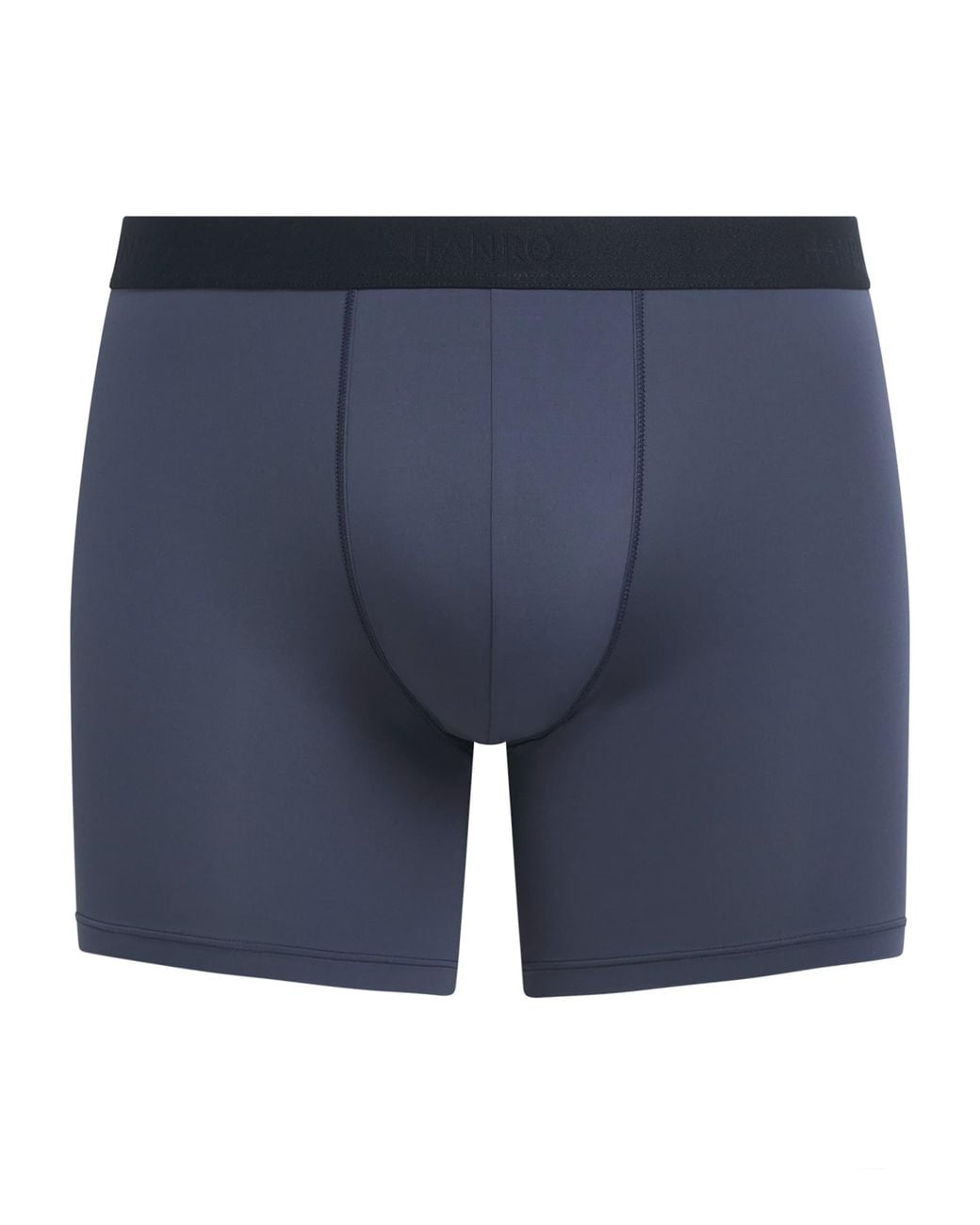 Hanro Blue Micro-Touch Shortleg Boxer Briefs for men