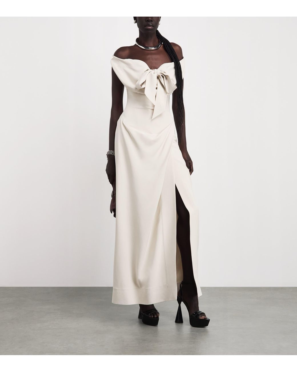 Vivienne Westwood White Iwona Corset Gown