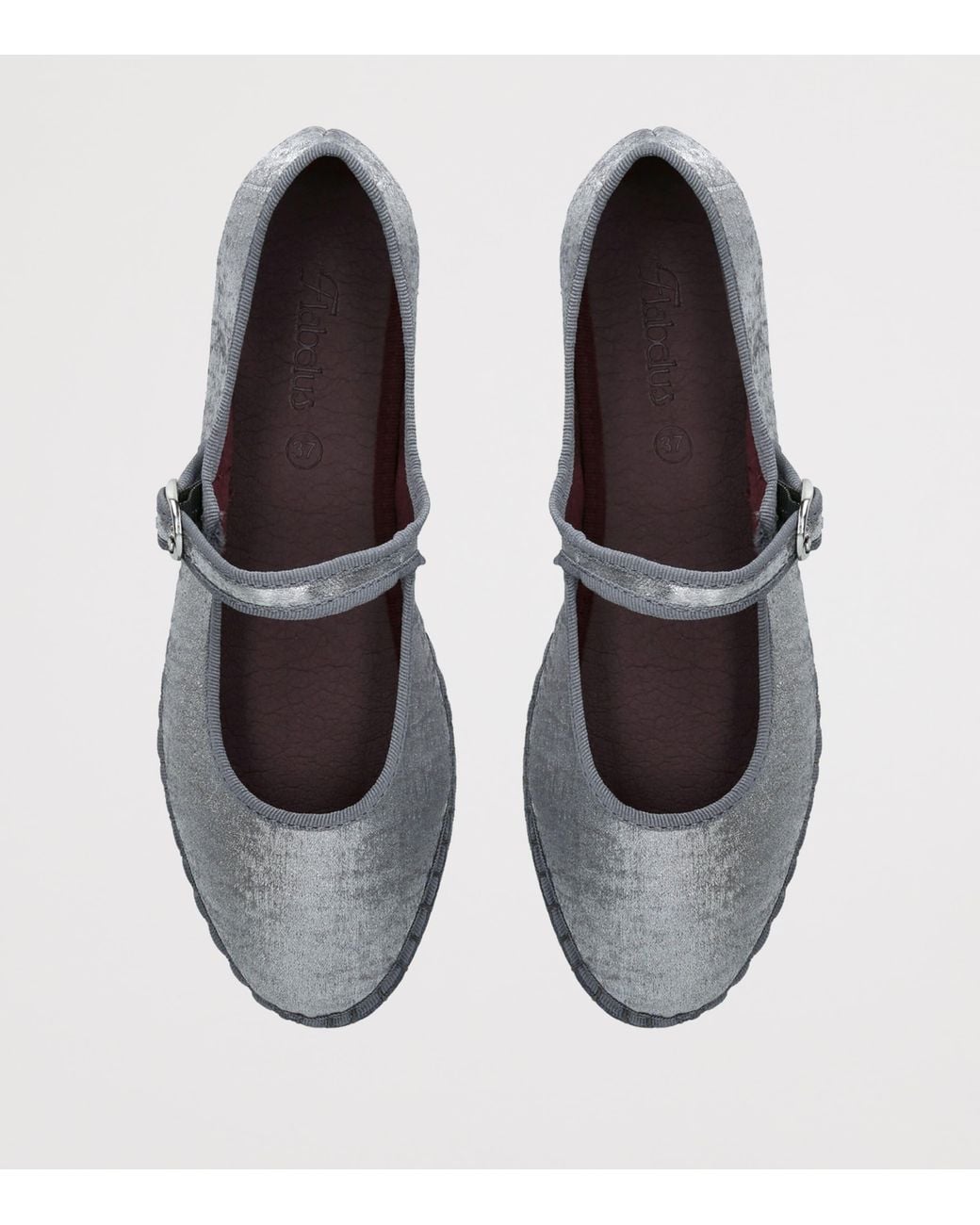 Flabelus White Lavinia Mary Jane Flats