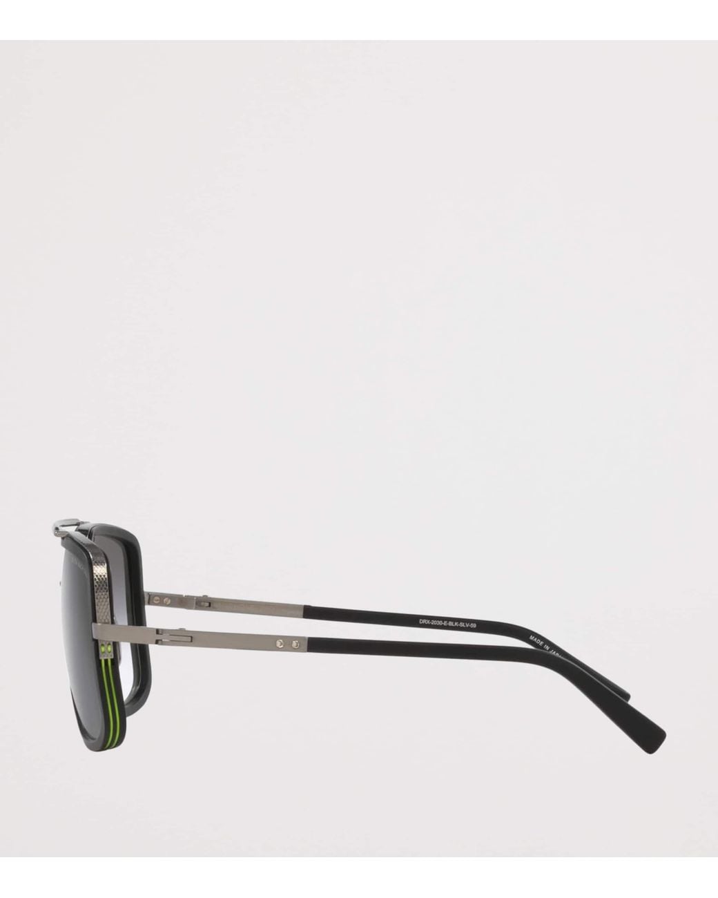 Dita Eyewear Black Mach-One Drx-2030 Square Sunglasses for men