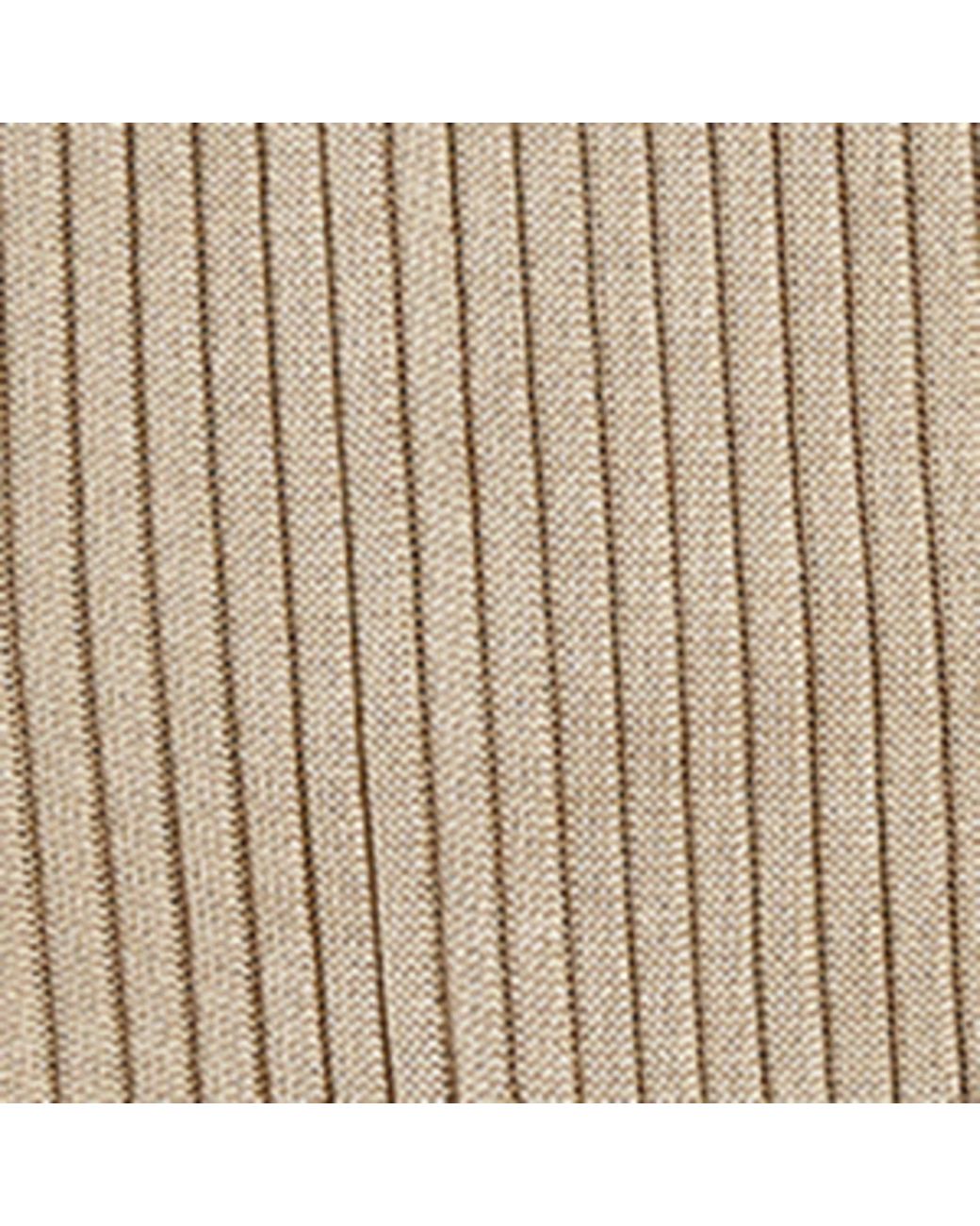 Doré Doré Natural Cotton Rib-Knit Socks for men