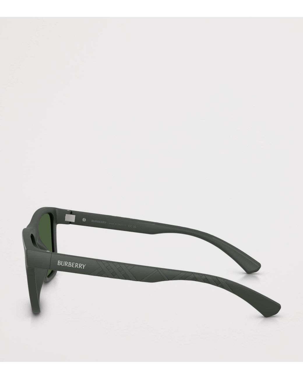 Burberry Green Injected Be4482U Square Sunglasses for men