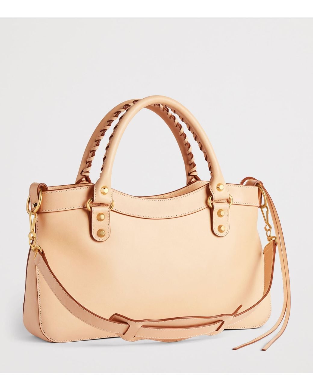 Balenciaga Natural Calfskin Le City First Top-Handle Bag
