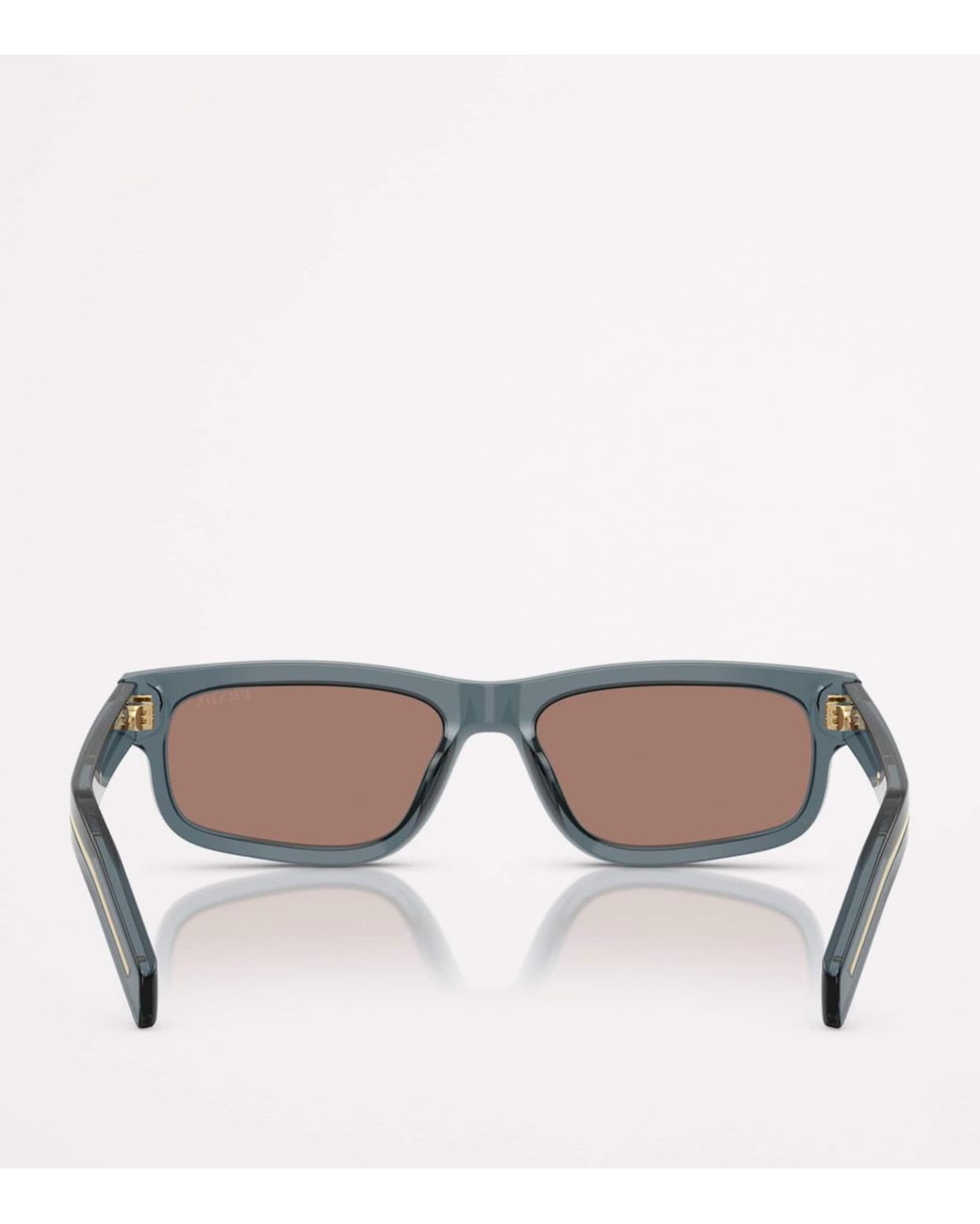 Prada Brown Acetate Pr B11S Sunglasses for men