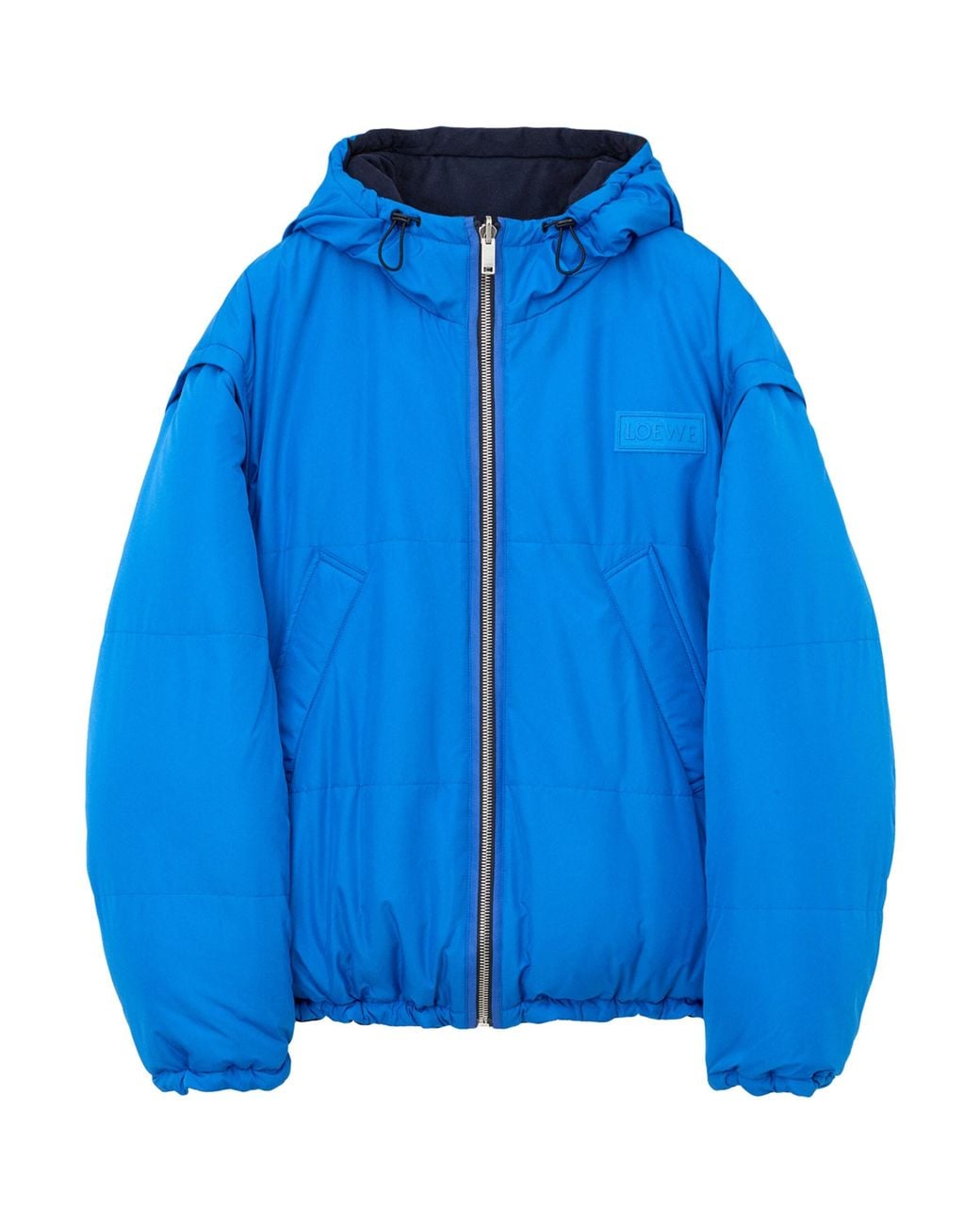 Loewe Blue Reversible Padded Jacket for men