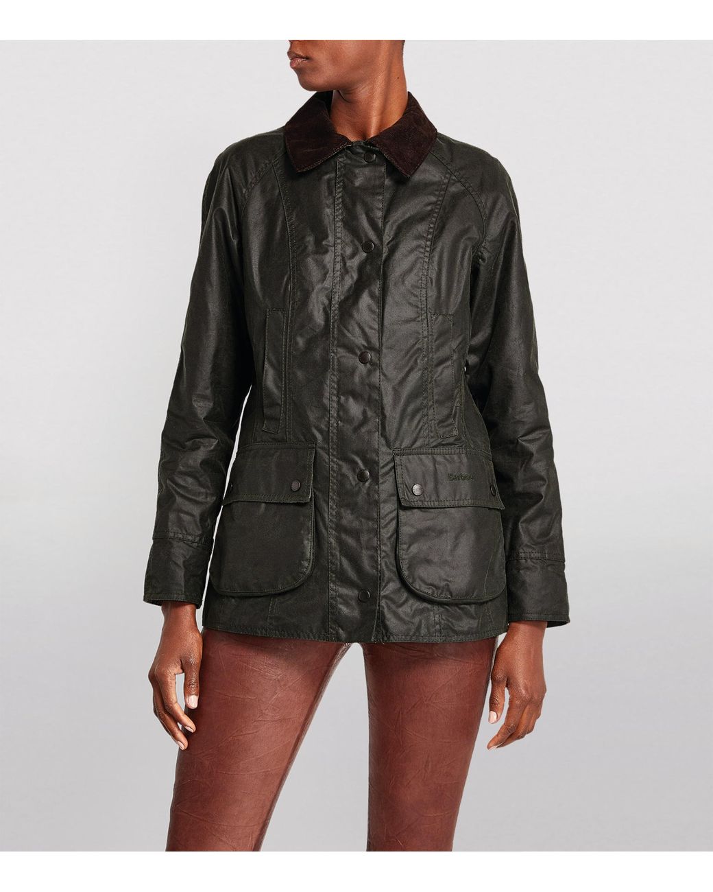 Barbour Black Classic Beadnell Jacket