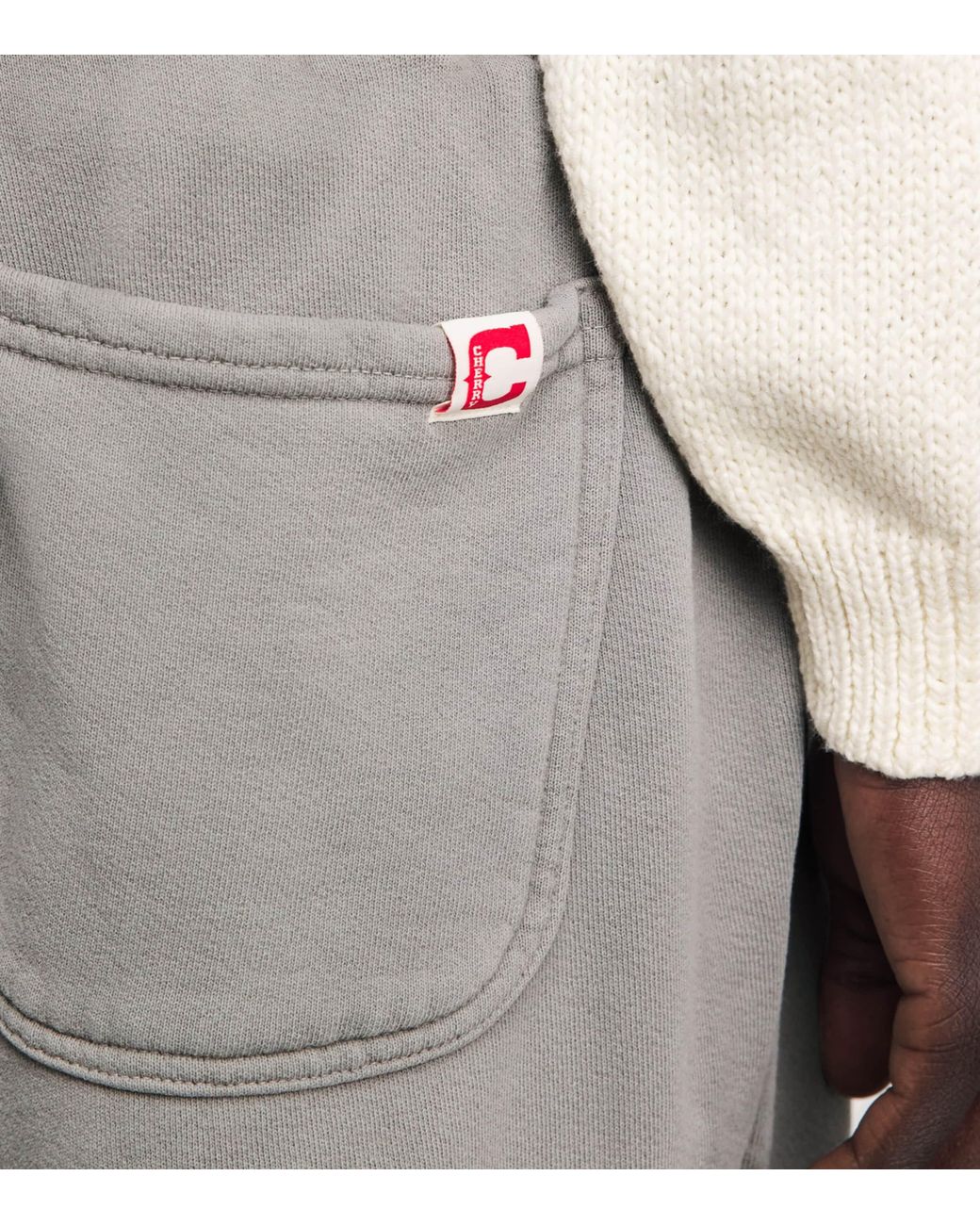 CHERRY LA Gray Hollywood Parachute Straight Sweatpants for men