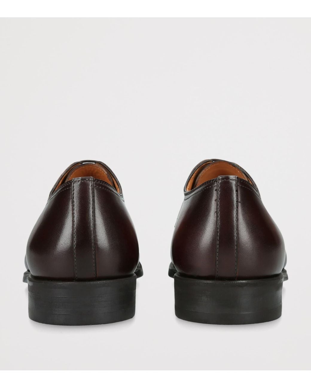 Magnanni Shoes Brown Leather Derby Shoes for men