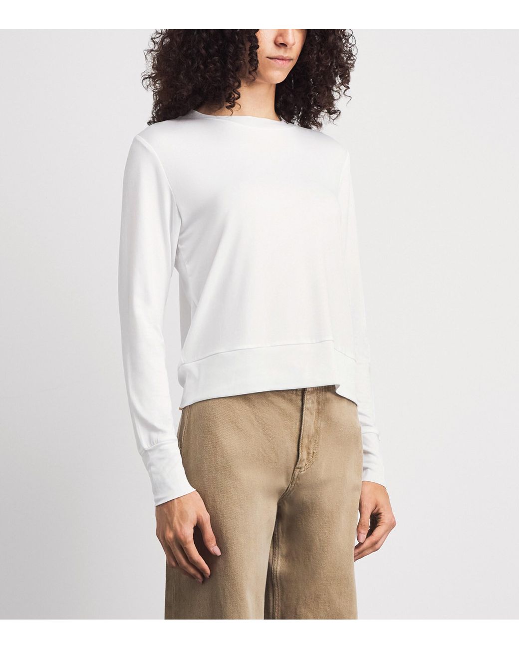 vuori White Technical Long-Sleeve Daydream T-Shirt