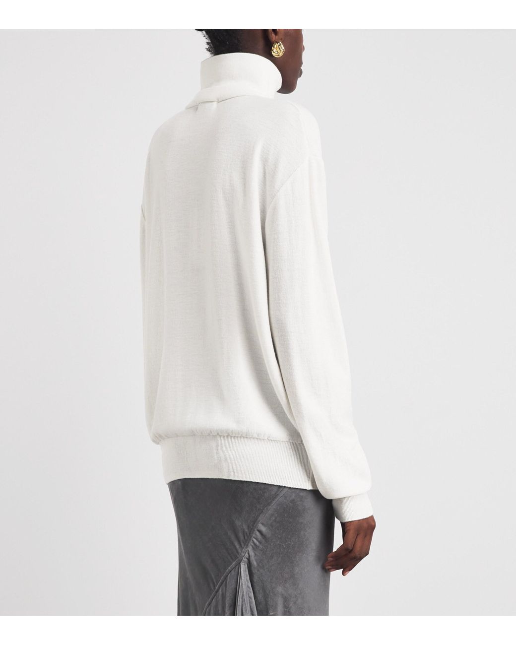 Source Unknown White Layered Fabbie Cardigan