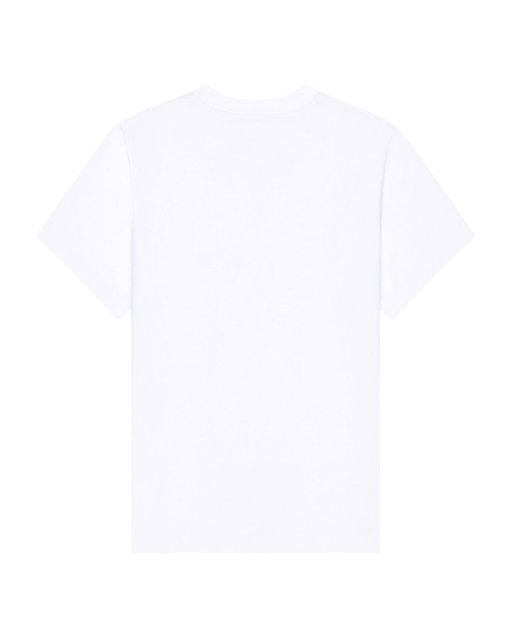 Givenchy White Cotton Embroidered-Logo T-Shirt