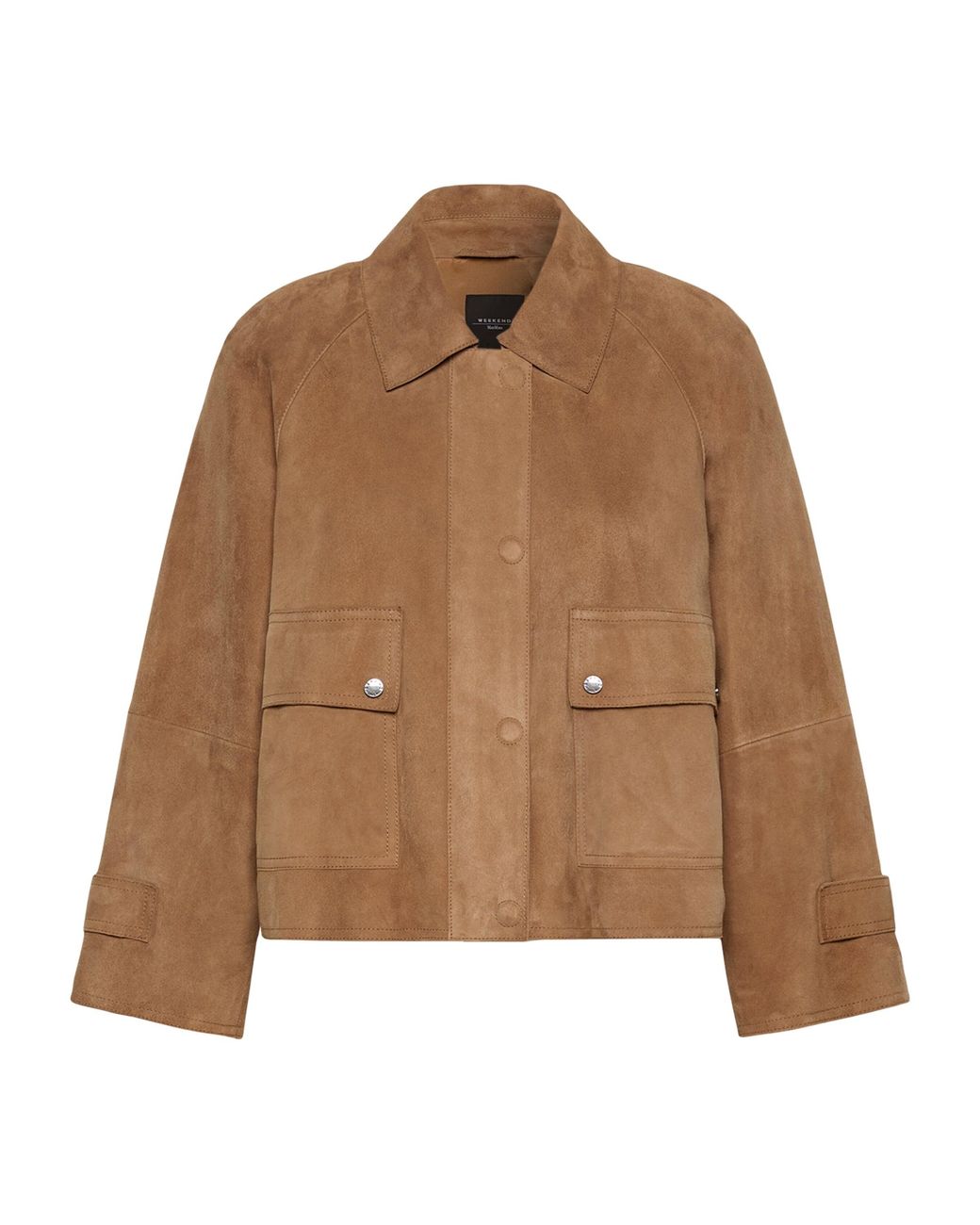 Weekend by Maxmara Brown Suede Jacket