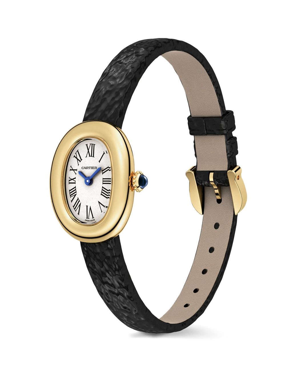 Cartier Metallic Mini Baignoire Watch