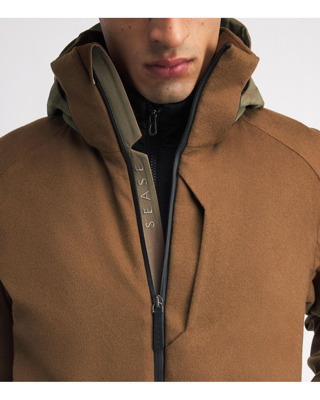 Sease Brown Cashmere Waterproof Balma 2.0 Ski Jacket for men