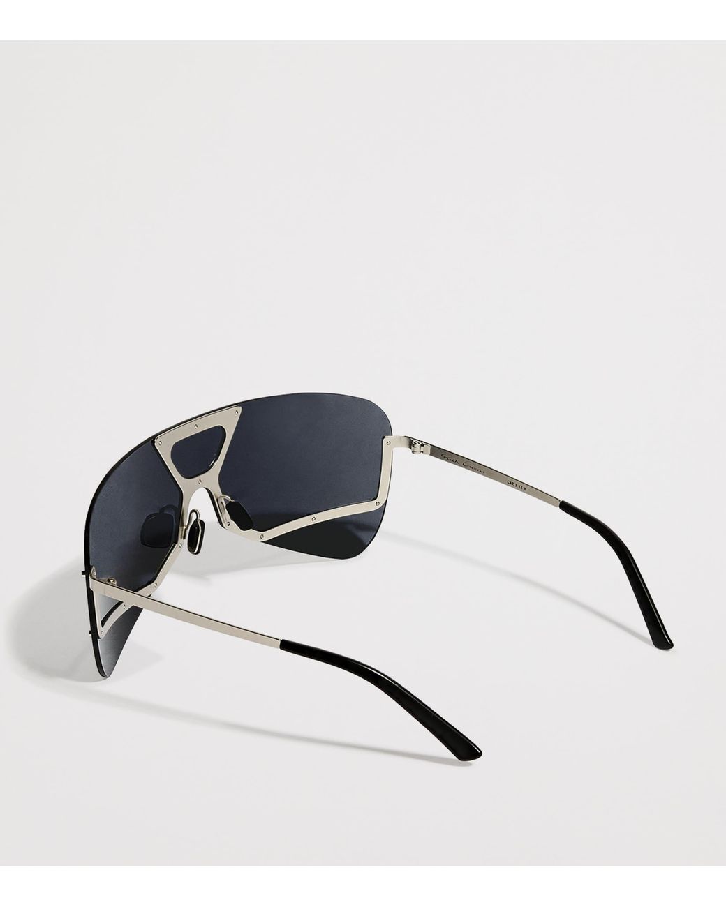 Rick Owens Blue Shield Sunglasses for men