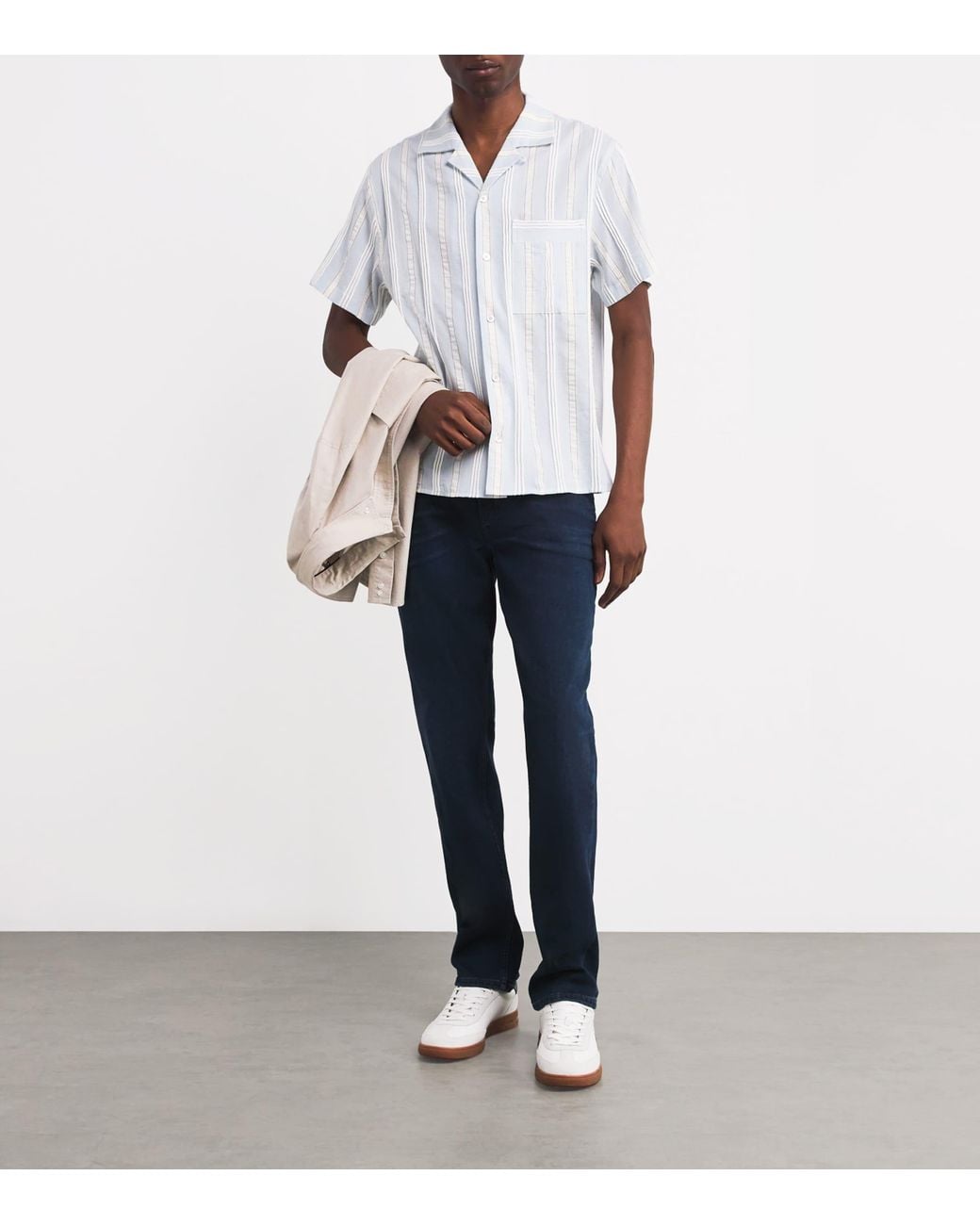 PAIGE Blue Federal Slim Jeans for men