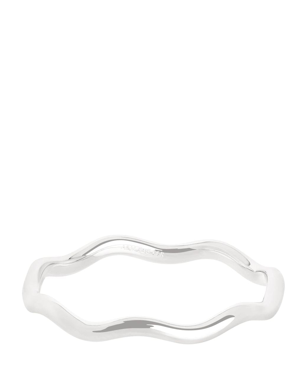 Astrid & Miyu White Wave Ring