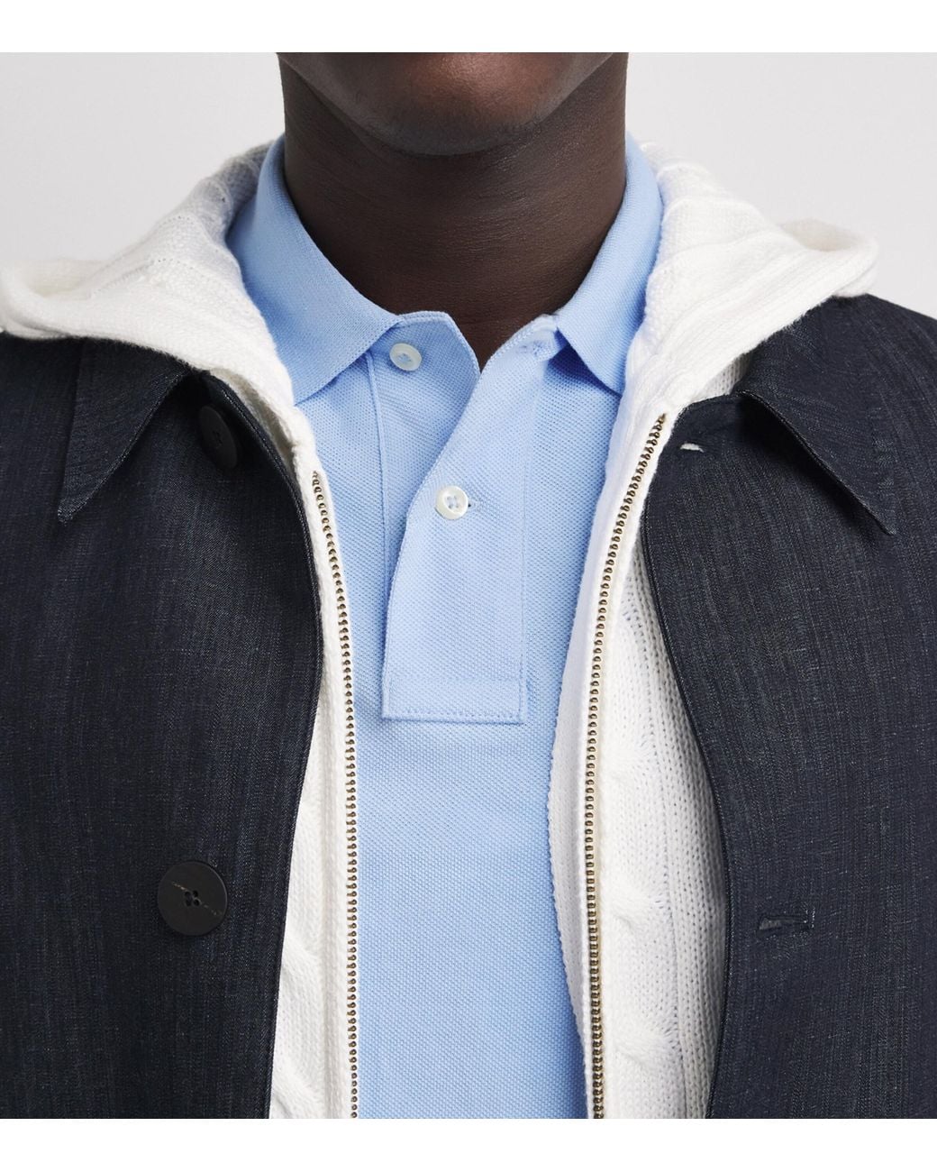 Polo Ralph Lauren Blue Cotton Mesh Classic-Fit Polo Shirt for men