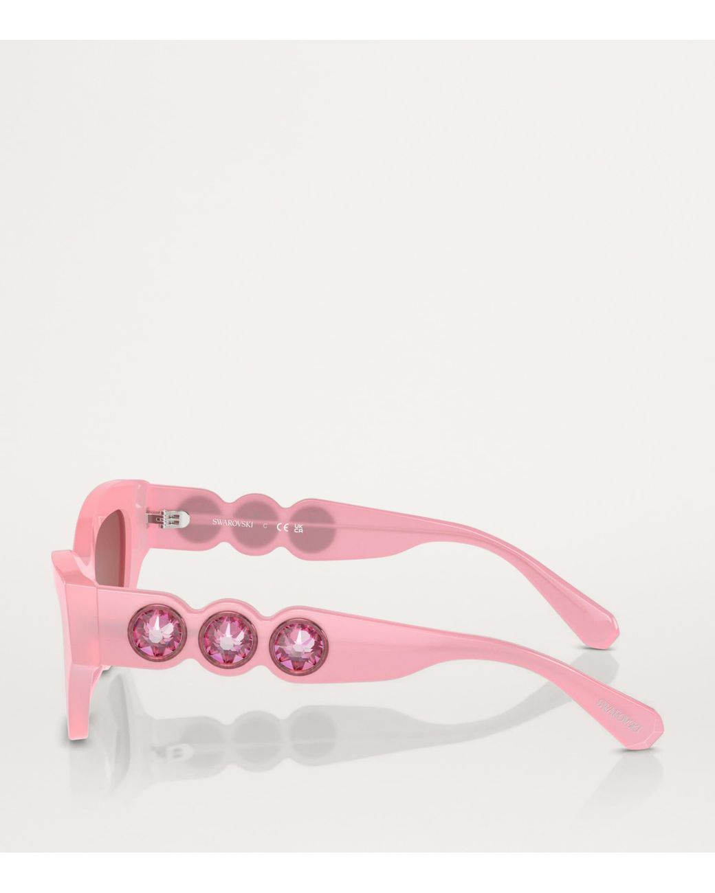 Swarovski Pink Acetate Sk6021 Sunglasses