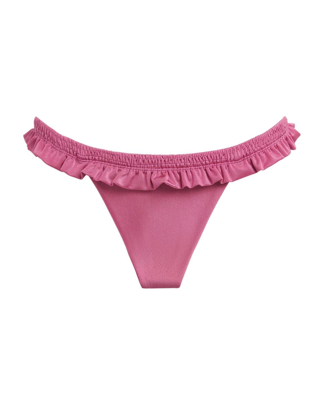 Faithfull The Brand Pink Alma Bikini Bottoms