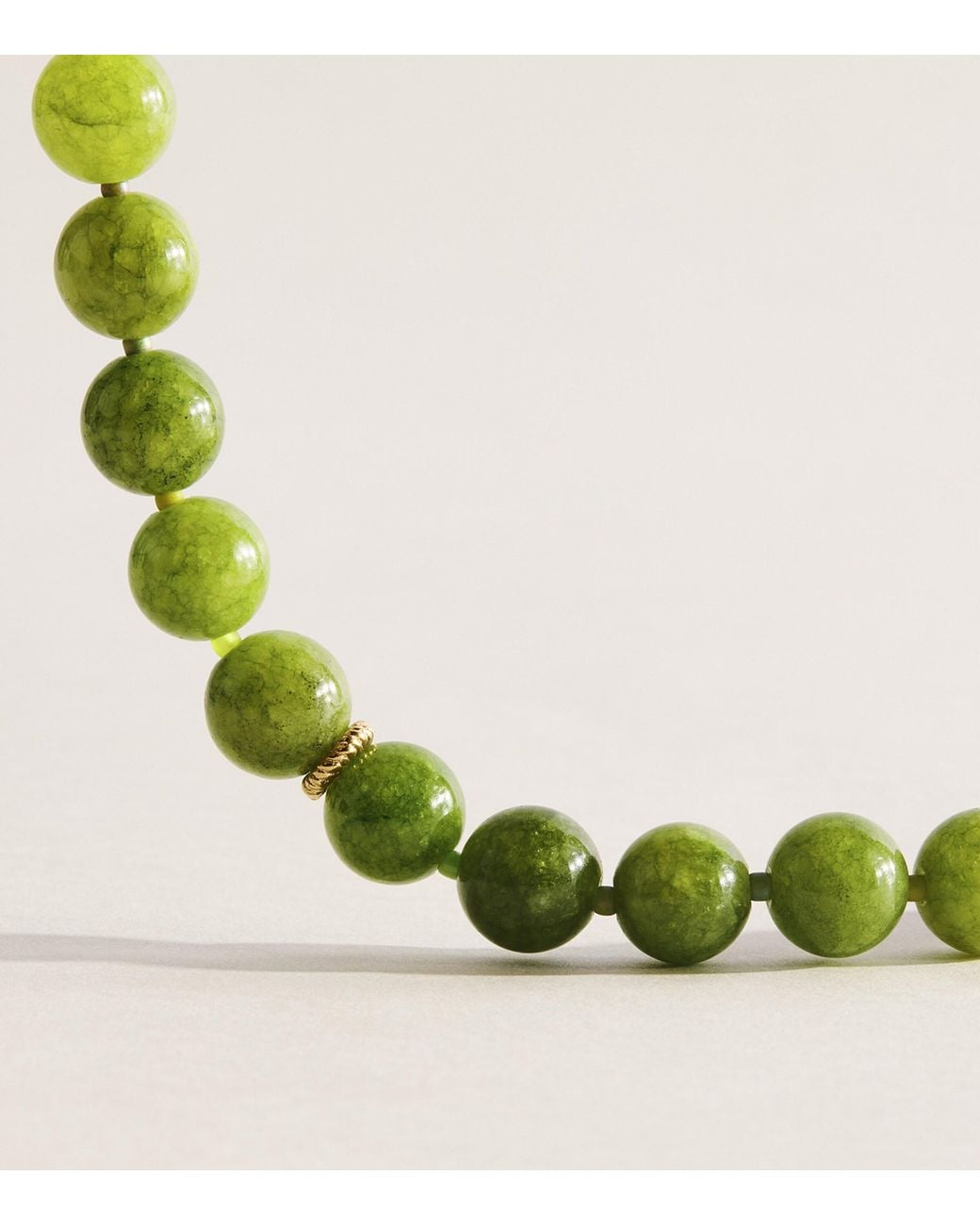Anni Lu Metallic Plated Beaded Ball Necklace