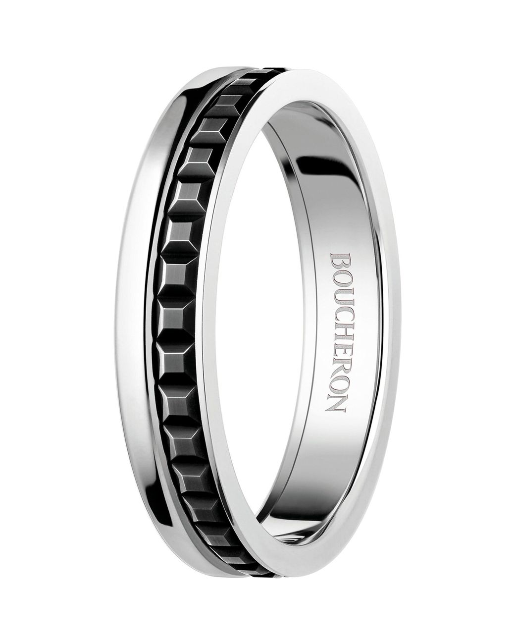 Boucheron White Quatre Edition Wedding Band