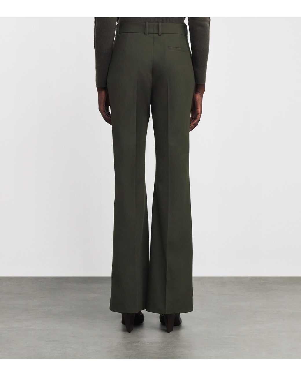 Joseph Gray Stretch-Gabardine Tafira Trousers