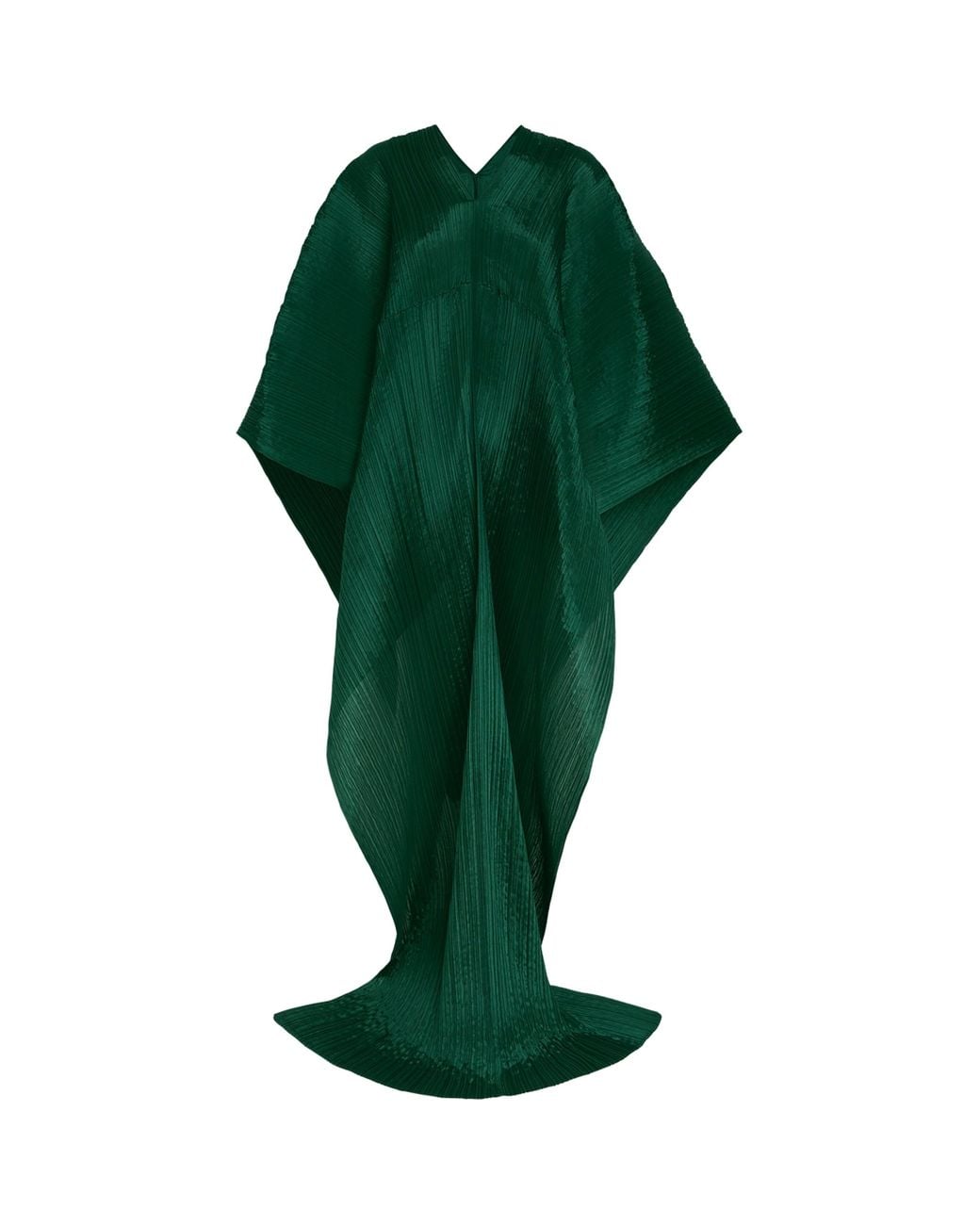 Pleats Please Issey Miyake Basics Madame-T Stole in Green | Lyst