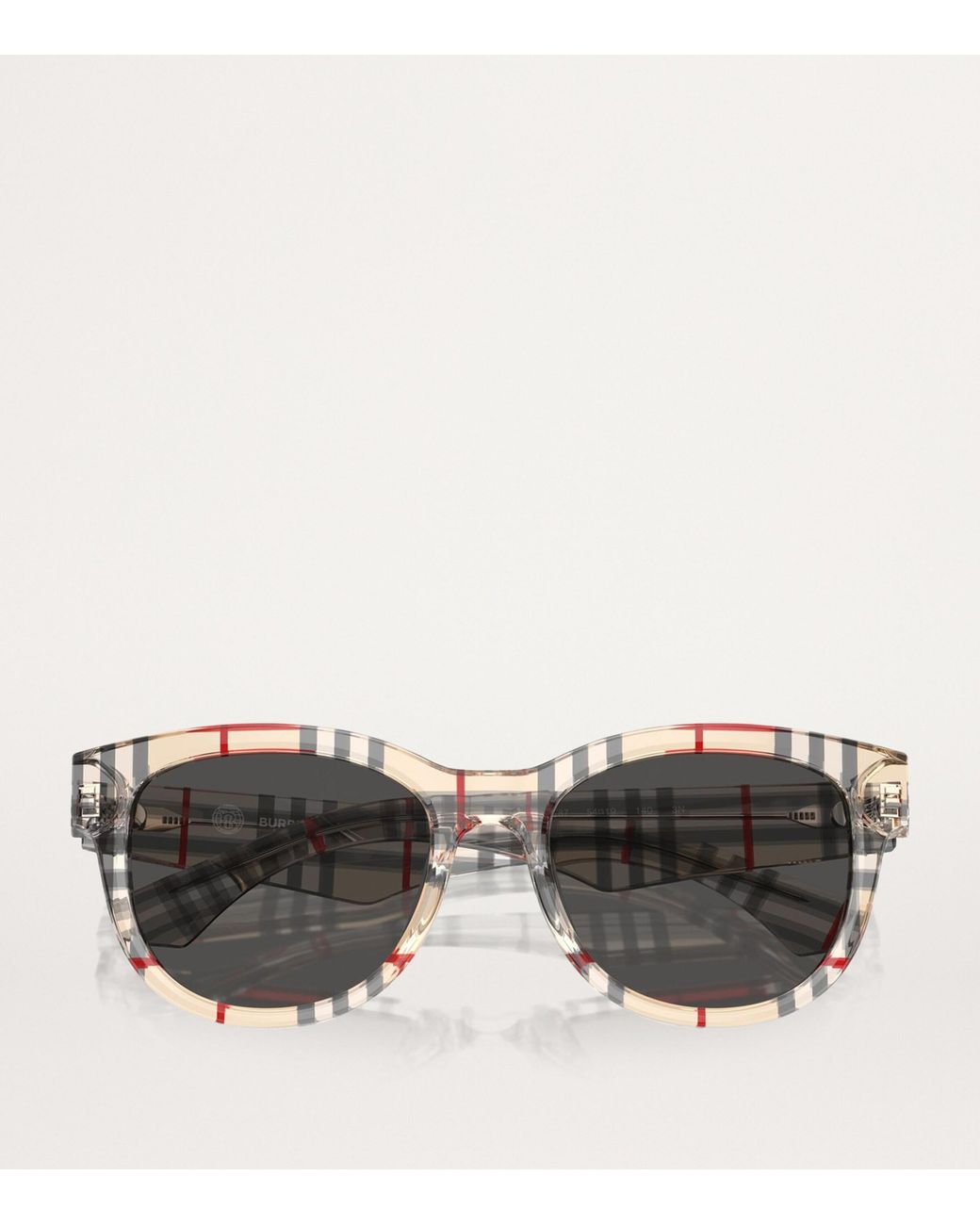 Burberry Gray Acetate Be4432U Sunglasses