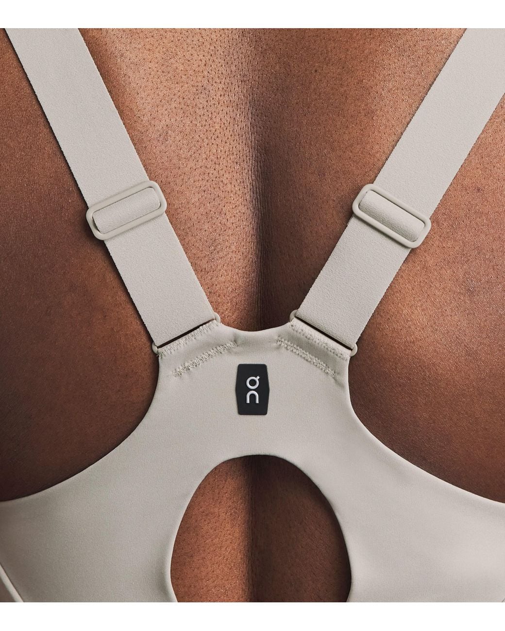 On Shoes Gray Performance Sports Bra
