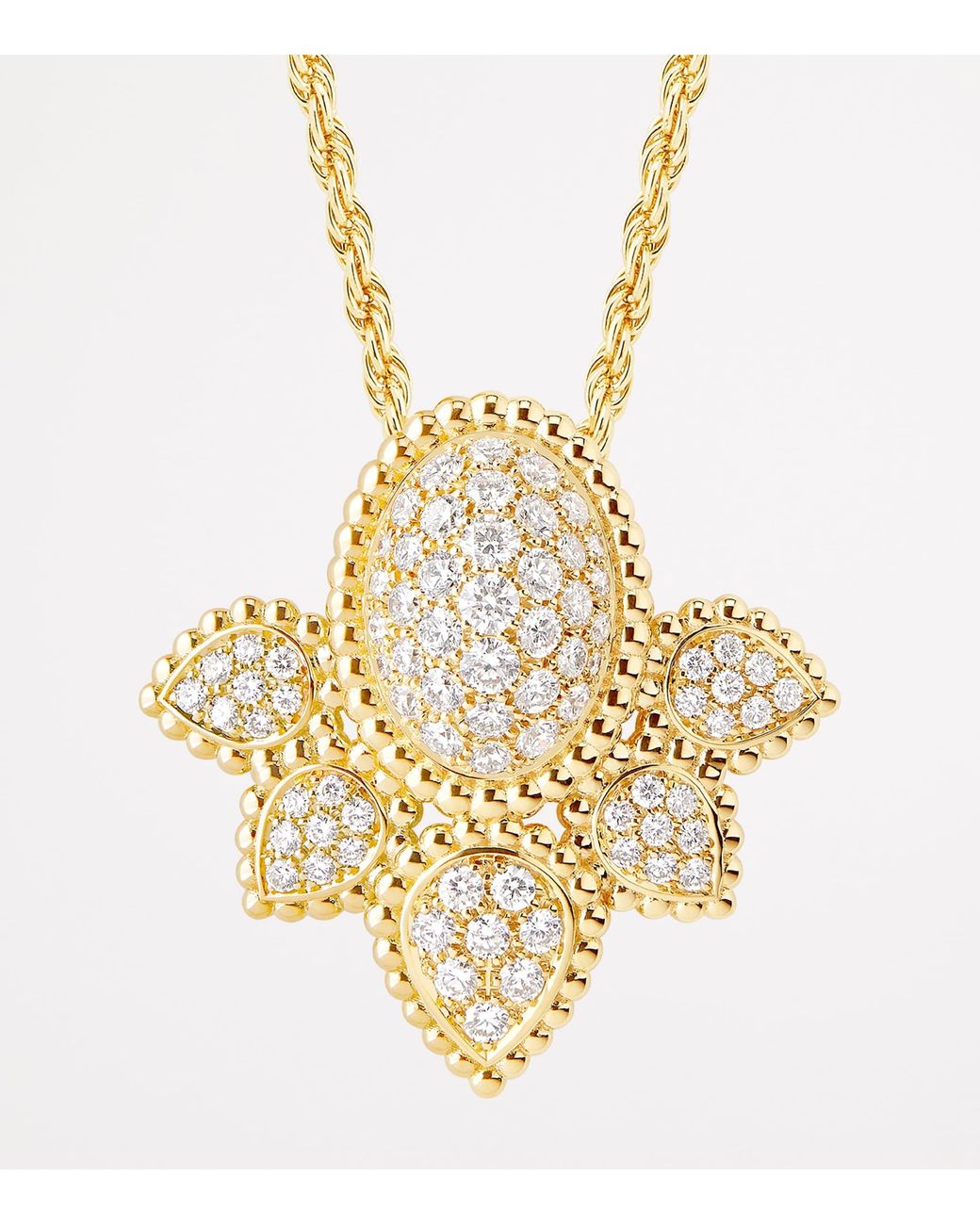 Boucheron Metallic And Diamond Serpent Bohème Vintage Necklace