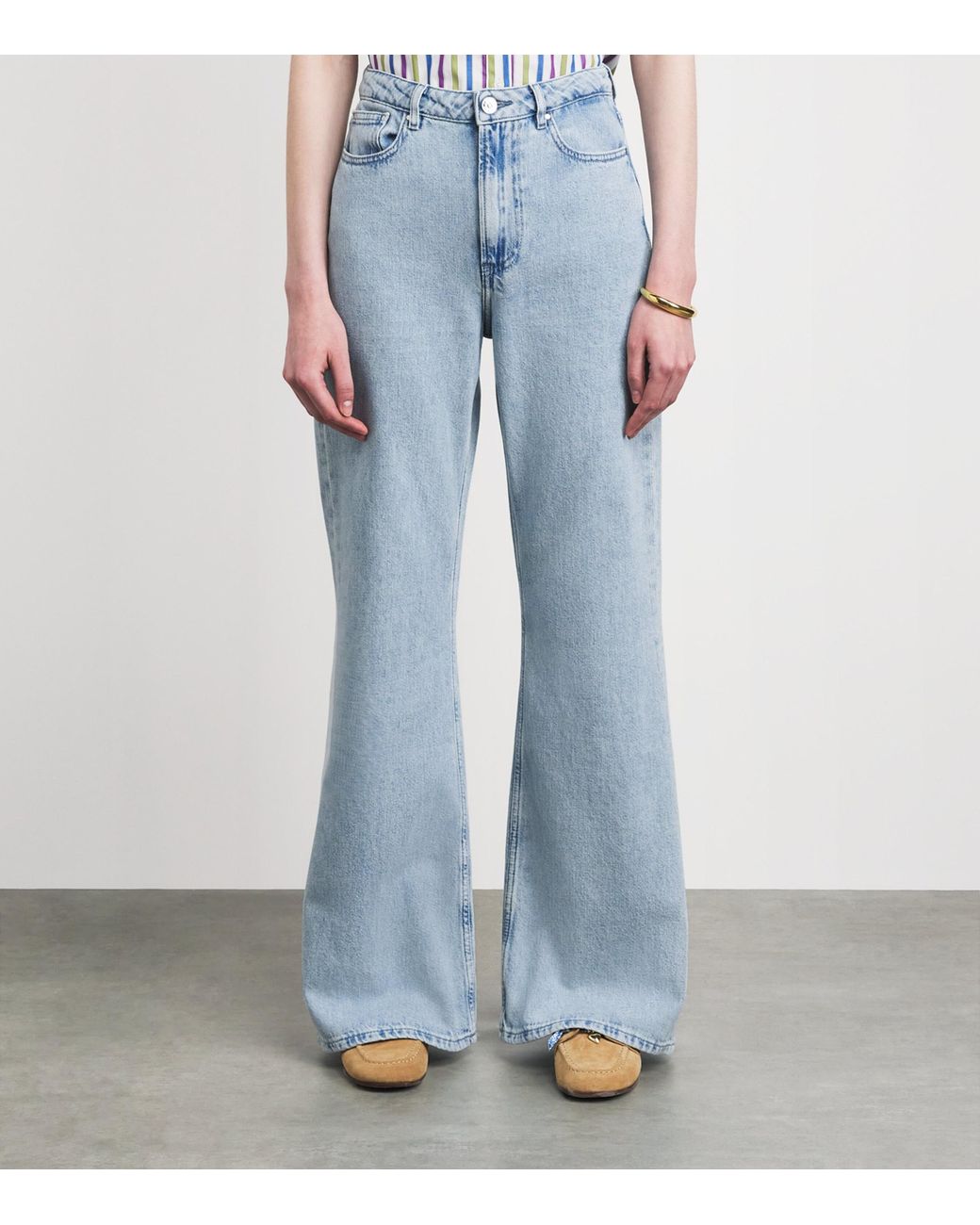 Claudie Pierlot Blue Flared Jeans